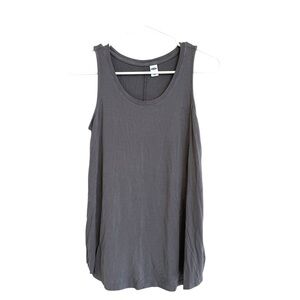 2/$15 Old Navy - Gray Luxe Sleeveless Tank Top Size XS